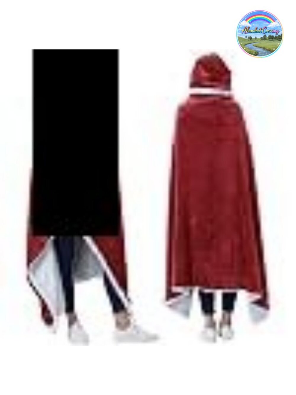 Sherpa Fleece Hooded Blanket Poncho Wearable Throw with Pockets